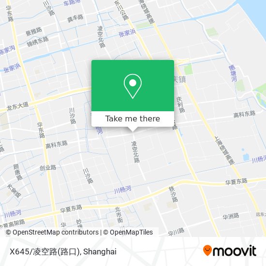 X645/凌空路(路口) map