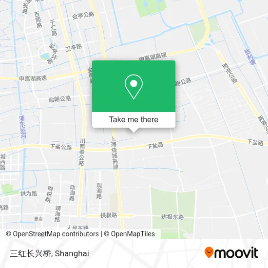 三红长兴桥 map