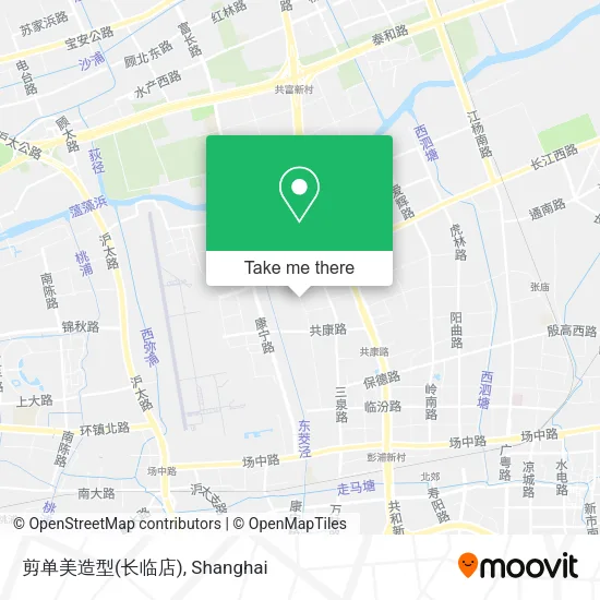 剪单美造型(长临店) map