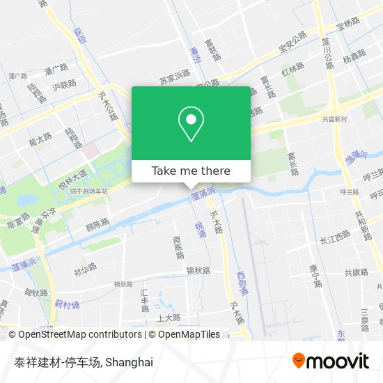 泰祥建材-停车场 map