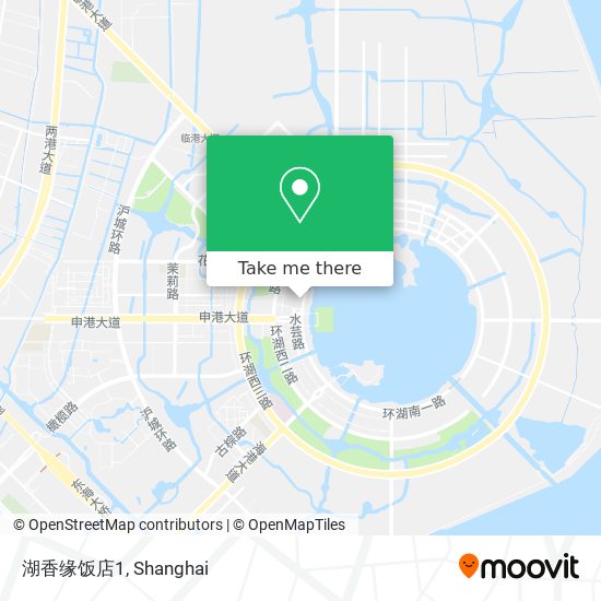 湖香缘饭店1 map