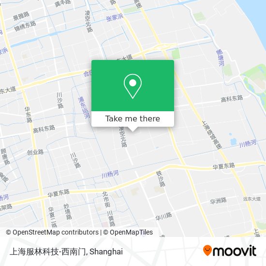 上海服林科技-西南门 map