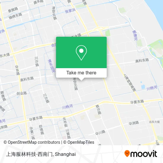 上海服林科技-西南门 map