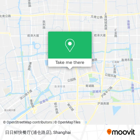日日鲜快餐厅(浦仓路店) map
