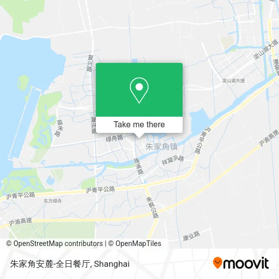 朱家角安麓-全日餐厅 map