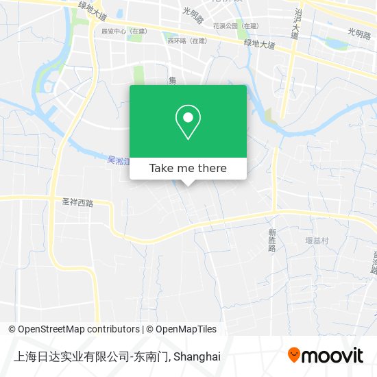 上海日达实业有限公司-东南门 map