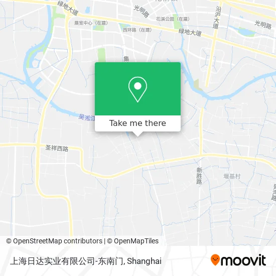 上海日达实业有限公司-东南门 map