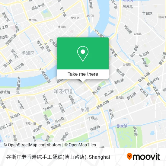 谷斯汀老香港纯手工蛋糕(博山路店) map