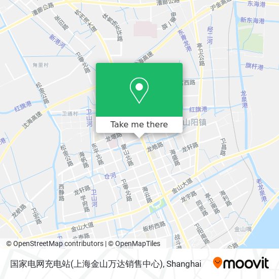 国家电网充电站(上海金山万达销售中心) map