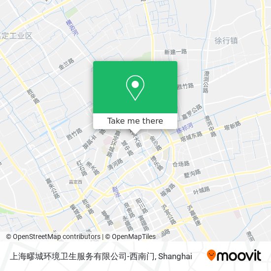 上海疁城环境卫生服务有限公司-西南门 map
