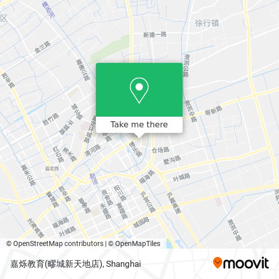 嘉烁教育(疁城新天地店) map