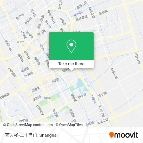 西云楼-二十号门 map