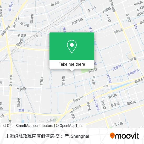 上海绿城玫瑰园度假酒店-宴会厅 map