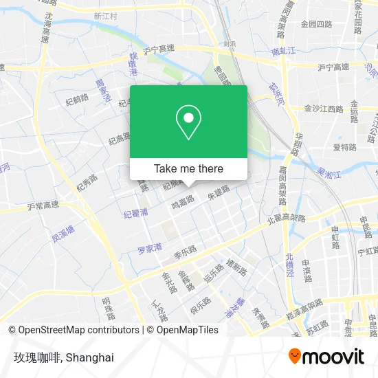 玫瑰咖啡 map