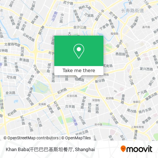 Khan Baba汗巴巴巴基斯坦餐厅 map