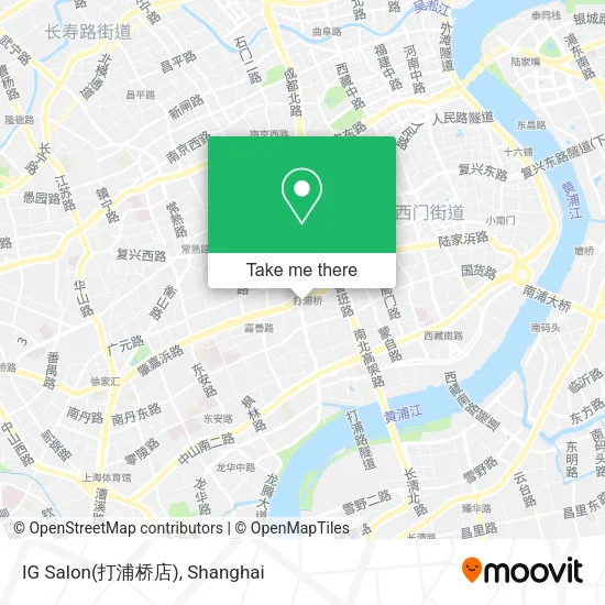 IG Salon(打浦桥店) map
