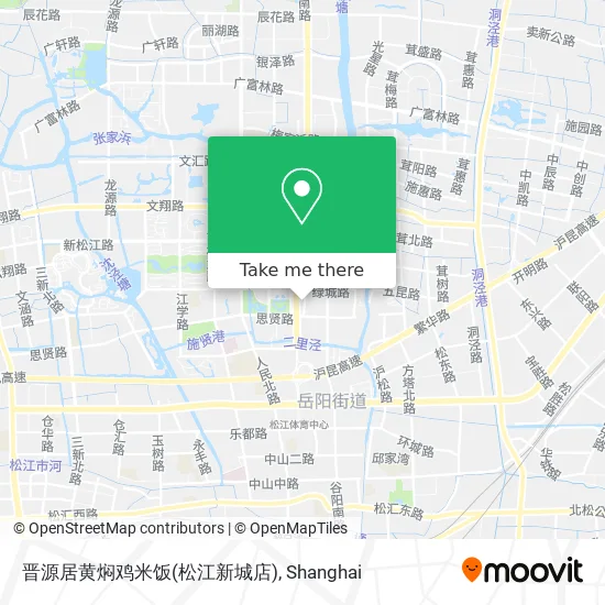 晋源居黄焖鸡米饭(松江新城店) map