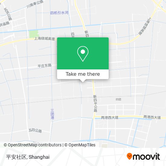 平安社区 map