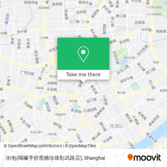 街电(喝嘛手炒黑糖珍珠彰武路店) map