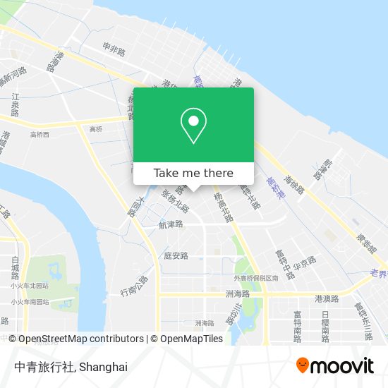 中青旅行社 map