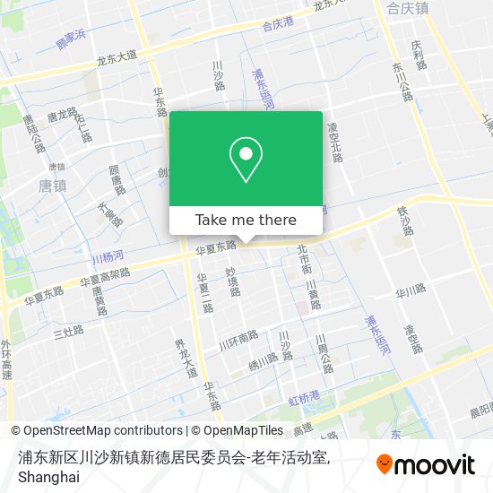 浦东新区川沙新镇新德居民委员会-老年活动室 map