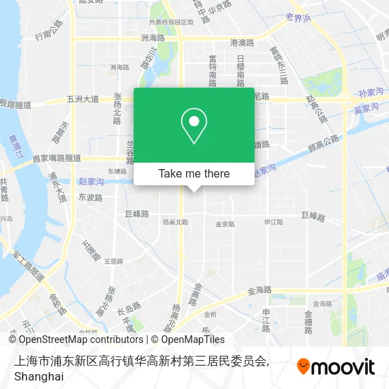 上海市浦东新区高行镇华高新村第三居民委员会 map