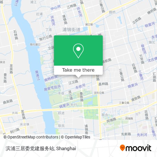 滨浦三居委党建服务站 map