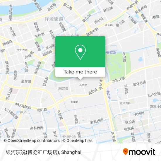 银河演说(博览汇广场店) map