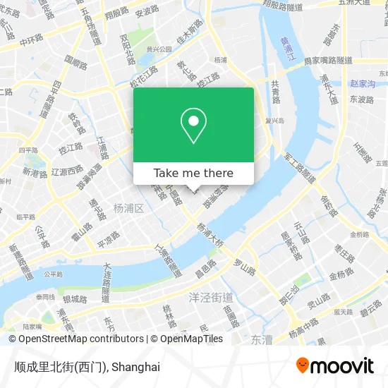 顺成里北街(西门) map