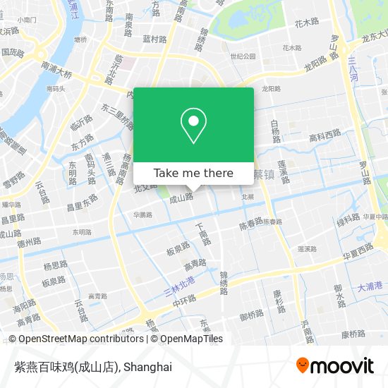 紫燕百味鸡(成山店) map