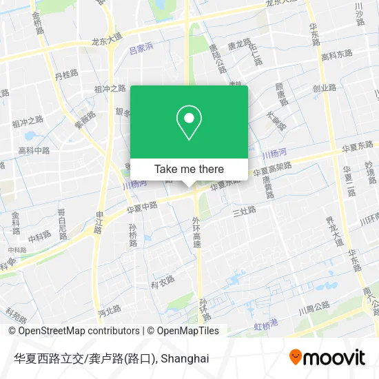 华夏西路立交/龚卢路(路口) map