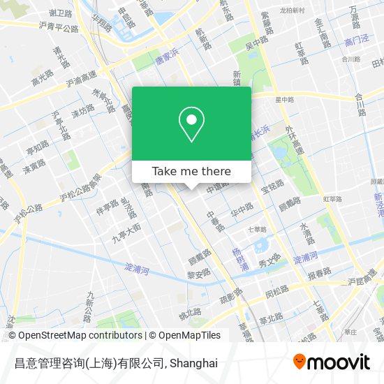 昌意管理咨询(上海)有限公司 map
