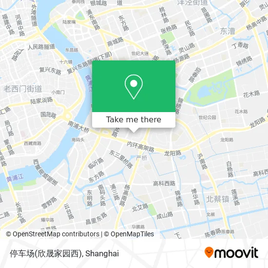 停车场(欣晟家园西) map