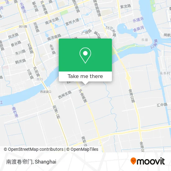 南渡卷帘门 map