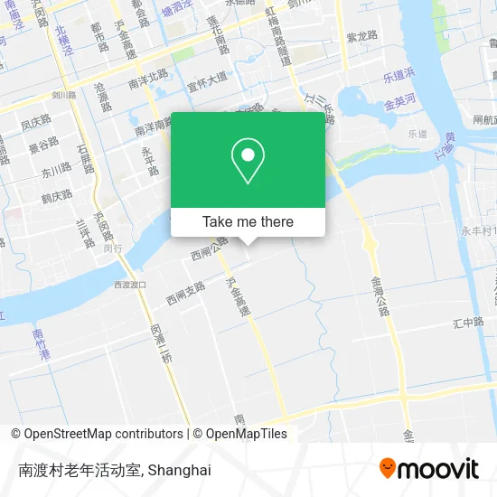南渡村老年活动室 map