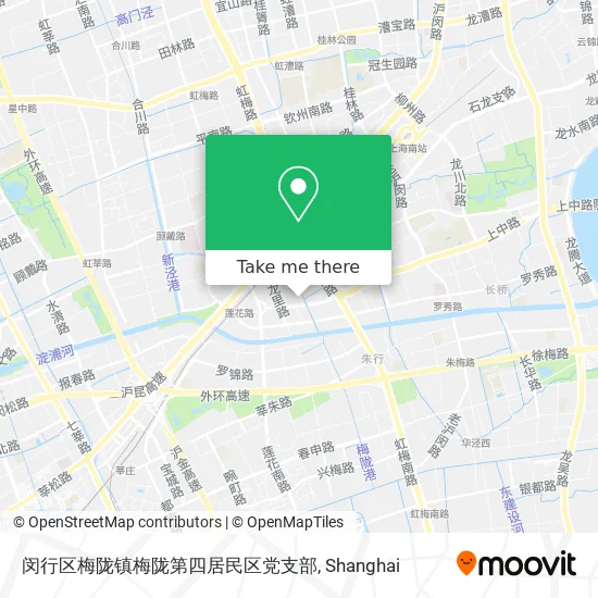 闵行区梅陇镇梅陇第四居民区党支部 map