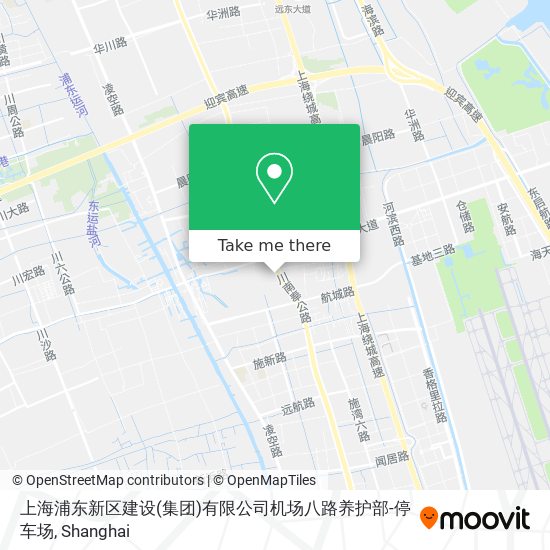 上海浦东新区建设(集团)有限公司机场八路养护部-停车场 map