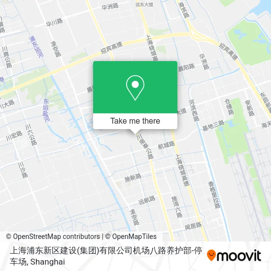 上海浦东新区建设(集团)有限公司机场八路养护部-停车场 map