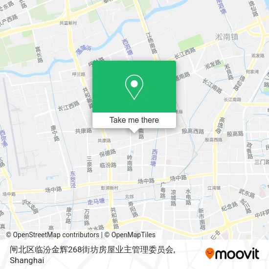 闸北区临汾金辉268街坊房屋业主管理委员会 map