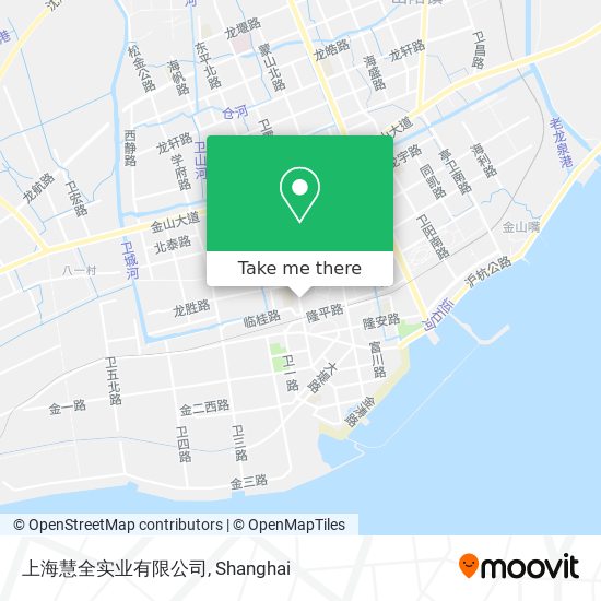 上海慧全实业有限公司 map