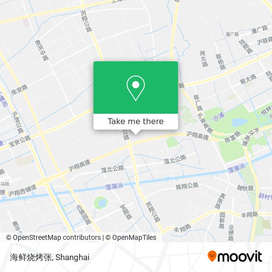 海鲜烧烤张 map