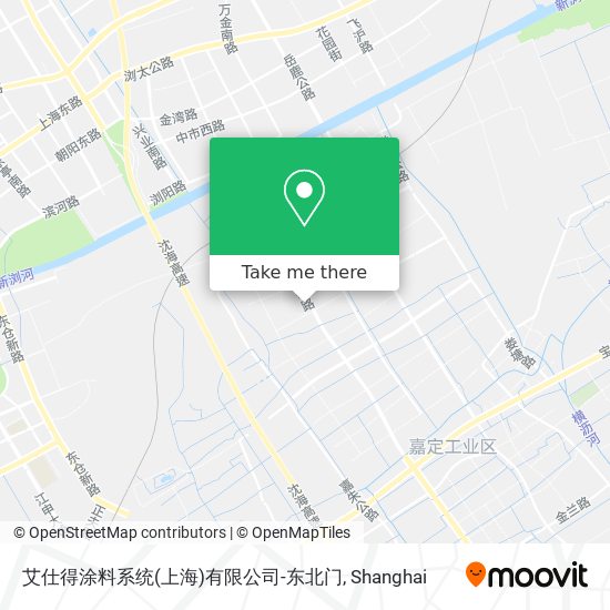 艾仕得涂料系统(上海)有限公司-东北门 map
