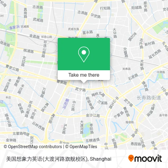美国想象力英语(大渡河路旗舰校区) map