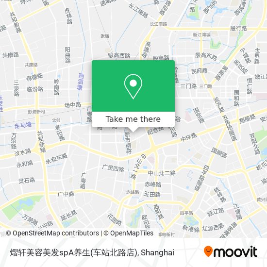 熠轩美容美发spA养生(车站北路店) map