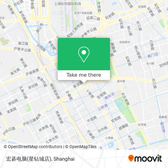 宏碁电脑(星钻城店) map