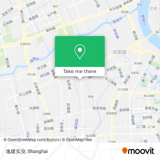 逸建实业 map