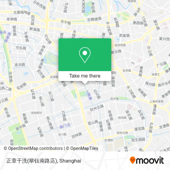 正章干洗(翠钰南路店) map