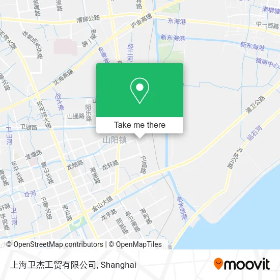 上海卫杰工贸有限公司 map