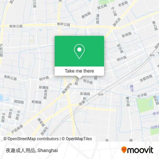夜趣成人用品 map