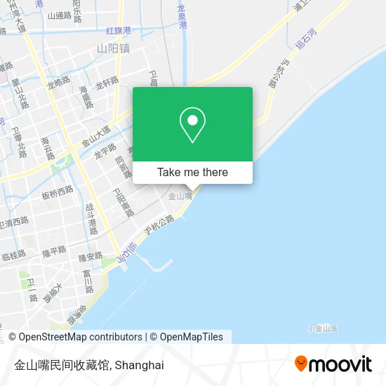 金山嘴民间收藏馆 map